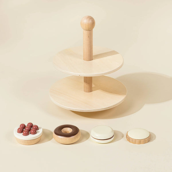 Wooden Desserts Tower - DIGS
