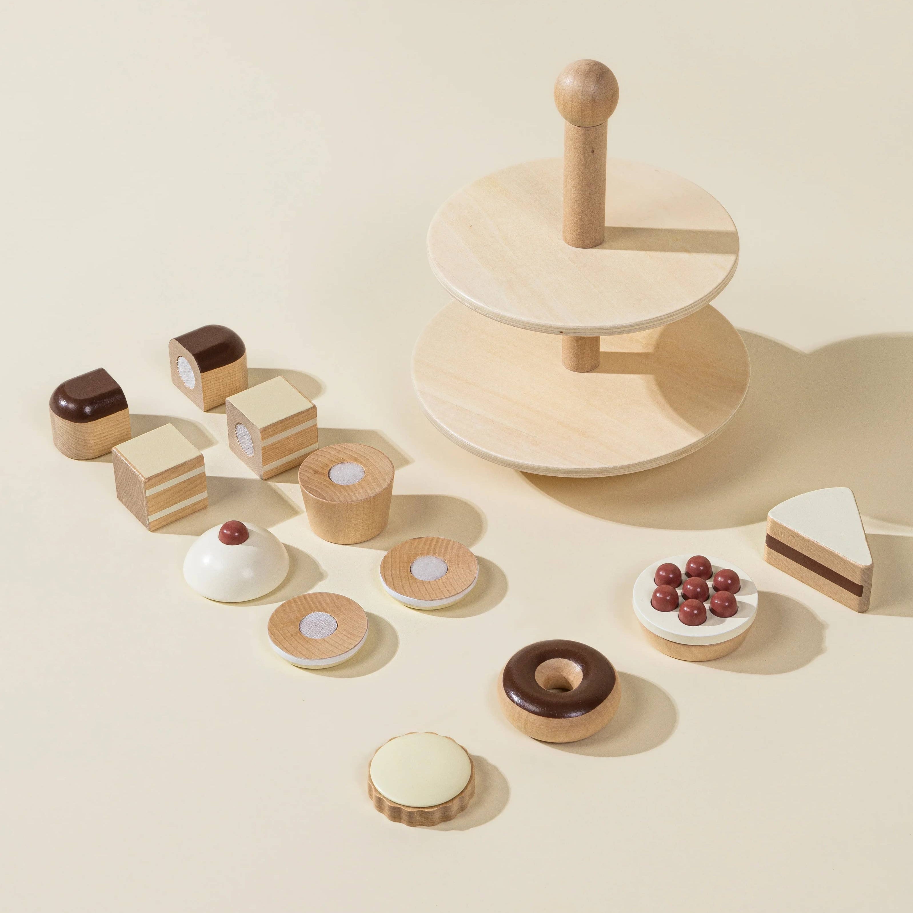 Wooden Desserts Tower - DIGS