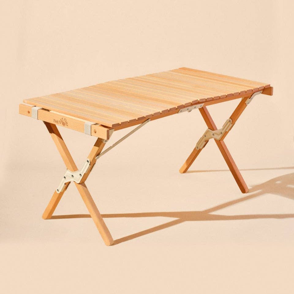 Wooden Folding Camp Table - DIGS