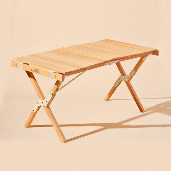 Wooden Folding Camp Table - DIGS