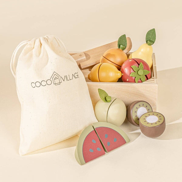 Wooden Fruits Playset - DIGS
