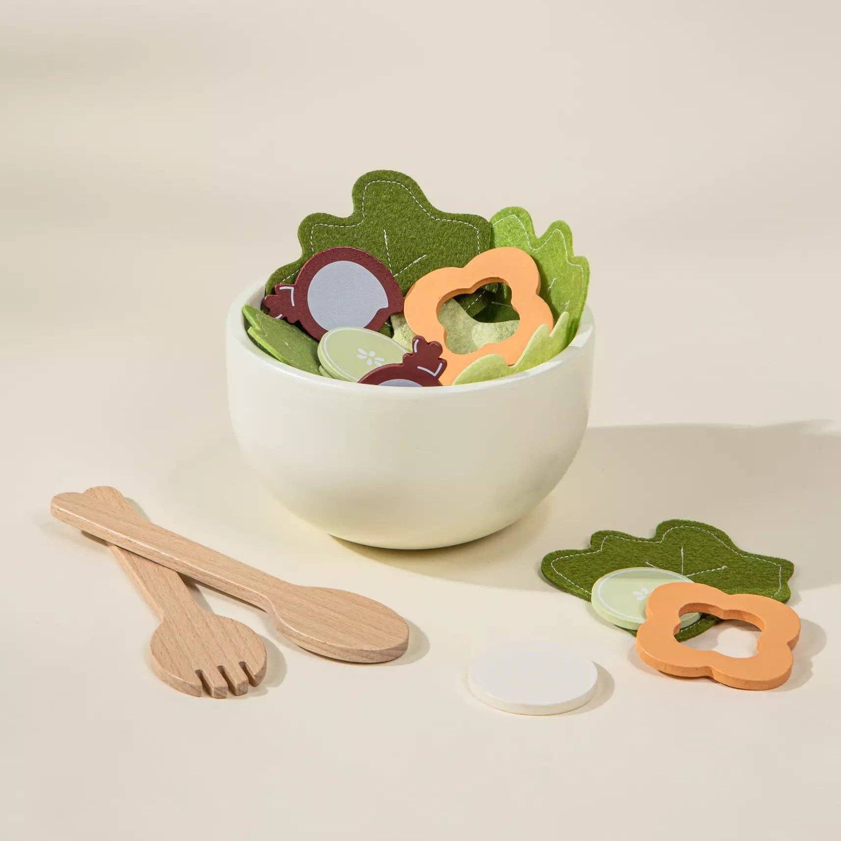Wooden Salad Playset - DIGS