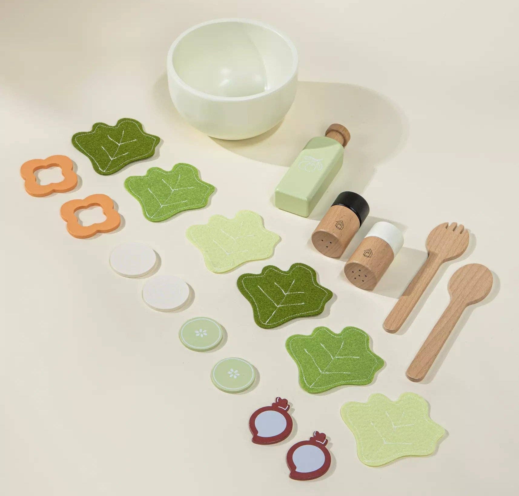 Wooden Salad Playset - DIGS