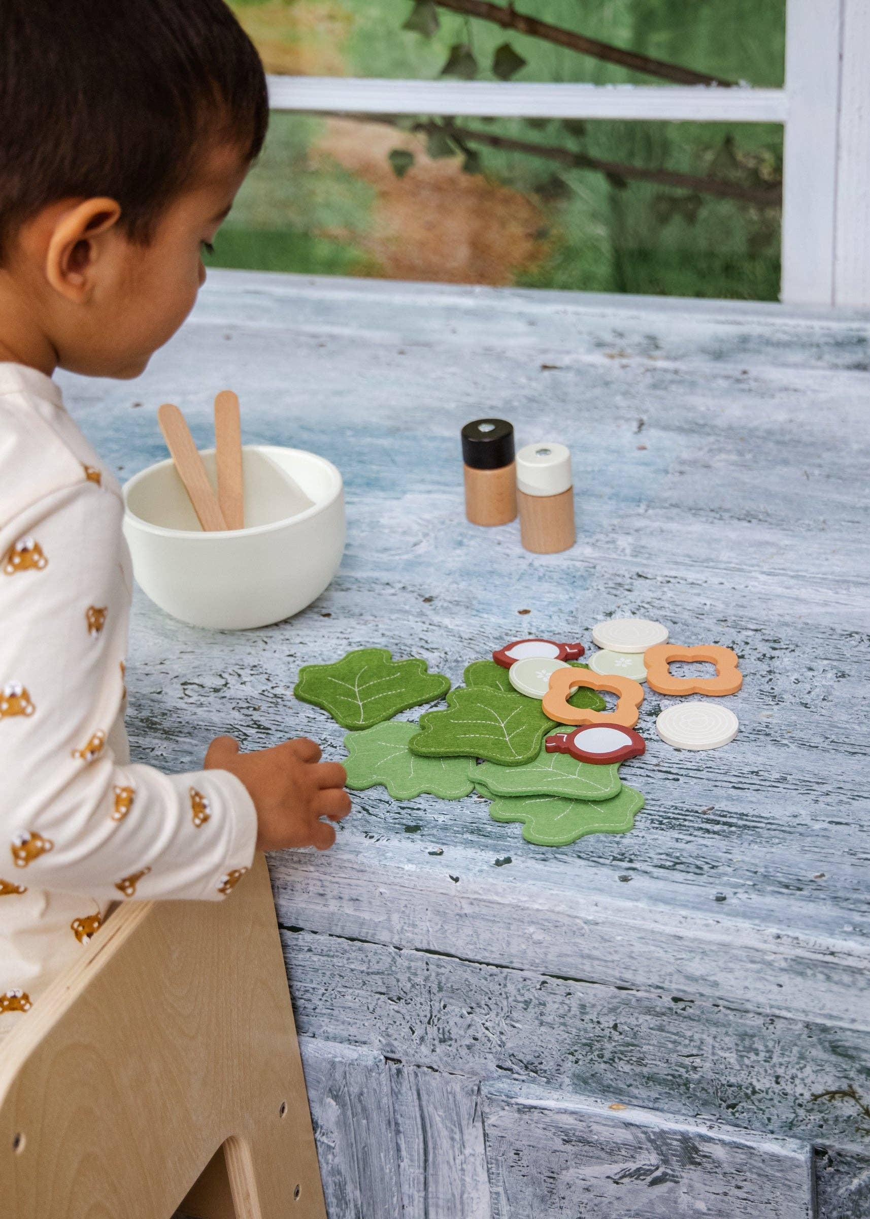Wooden Salad Playset - DIGS