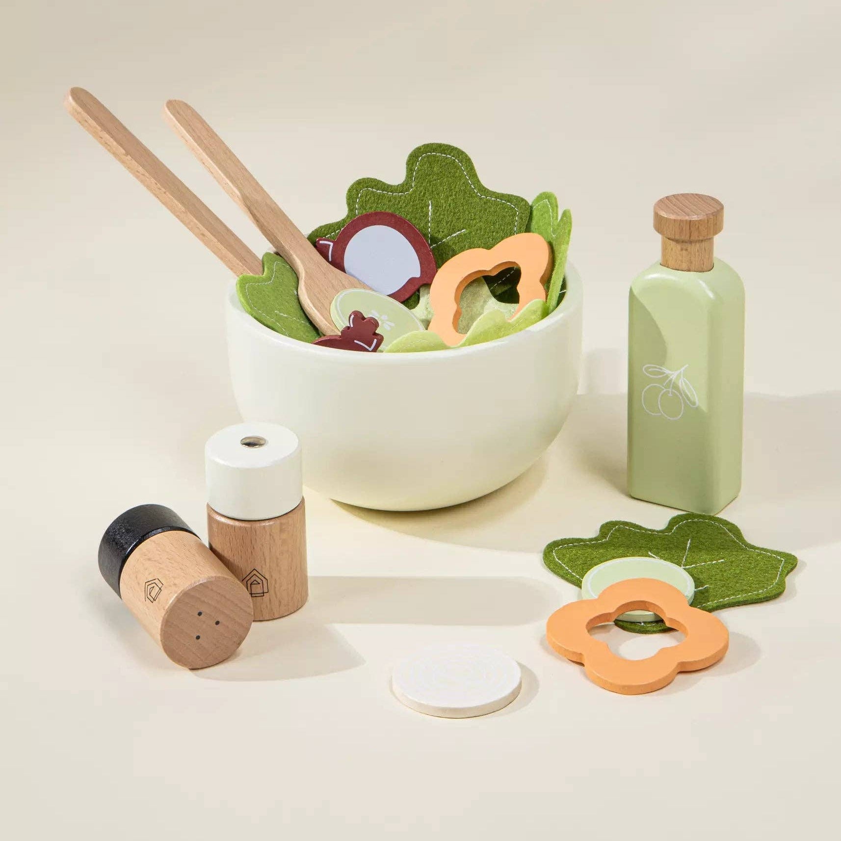 Wooden Salad Playset - DIGS