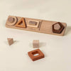 Wooden Shapes Learning Set - 10 pcs - DIGS