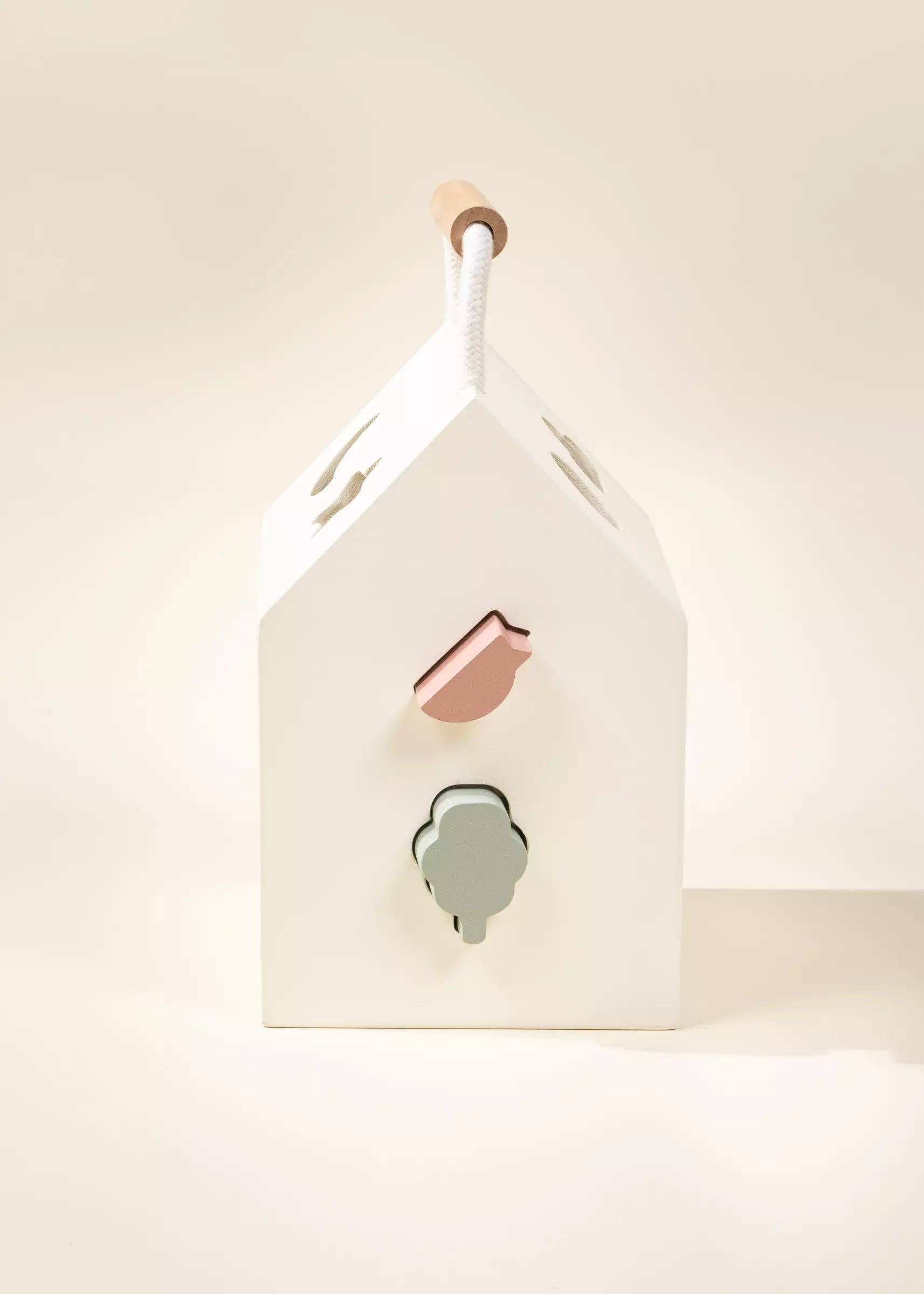 Wooden Shapes Sorting House - DIGS