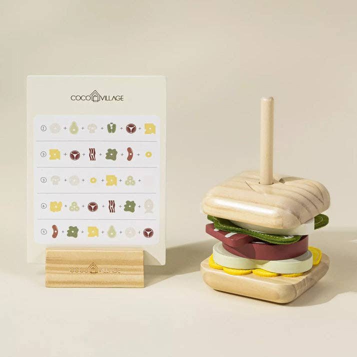 Wooden Stackable Sandwich - DIGS