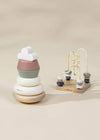 Wooden Stacking Rings & Bead Maze Toy Set - DIGS