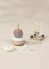 Wooden Stacking Rings & Bead Maze Toy Set - DIGS