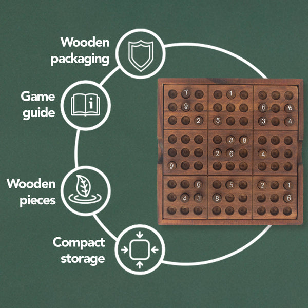 Wooden Sudoku Puzzle - DIGS