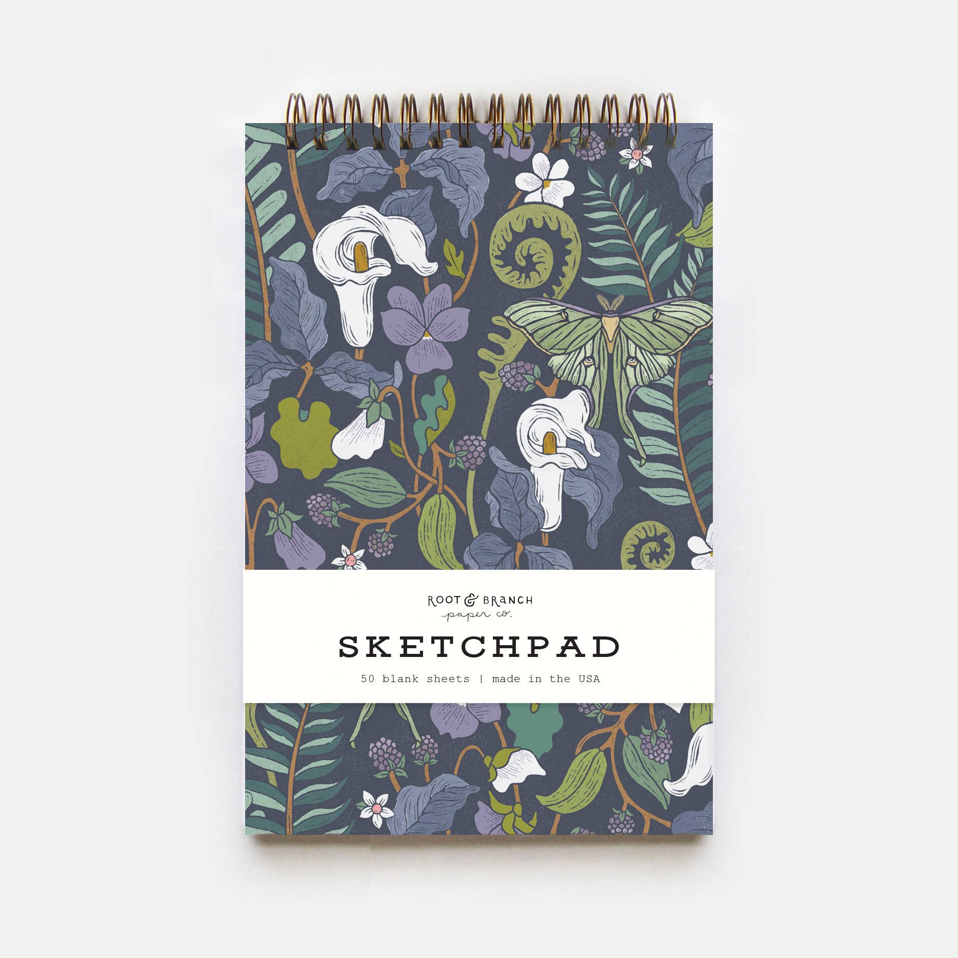 Woodland Bramble Spiral Bound Sketchpad - DIGS