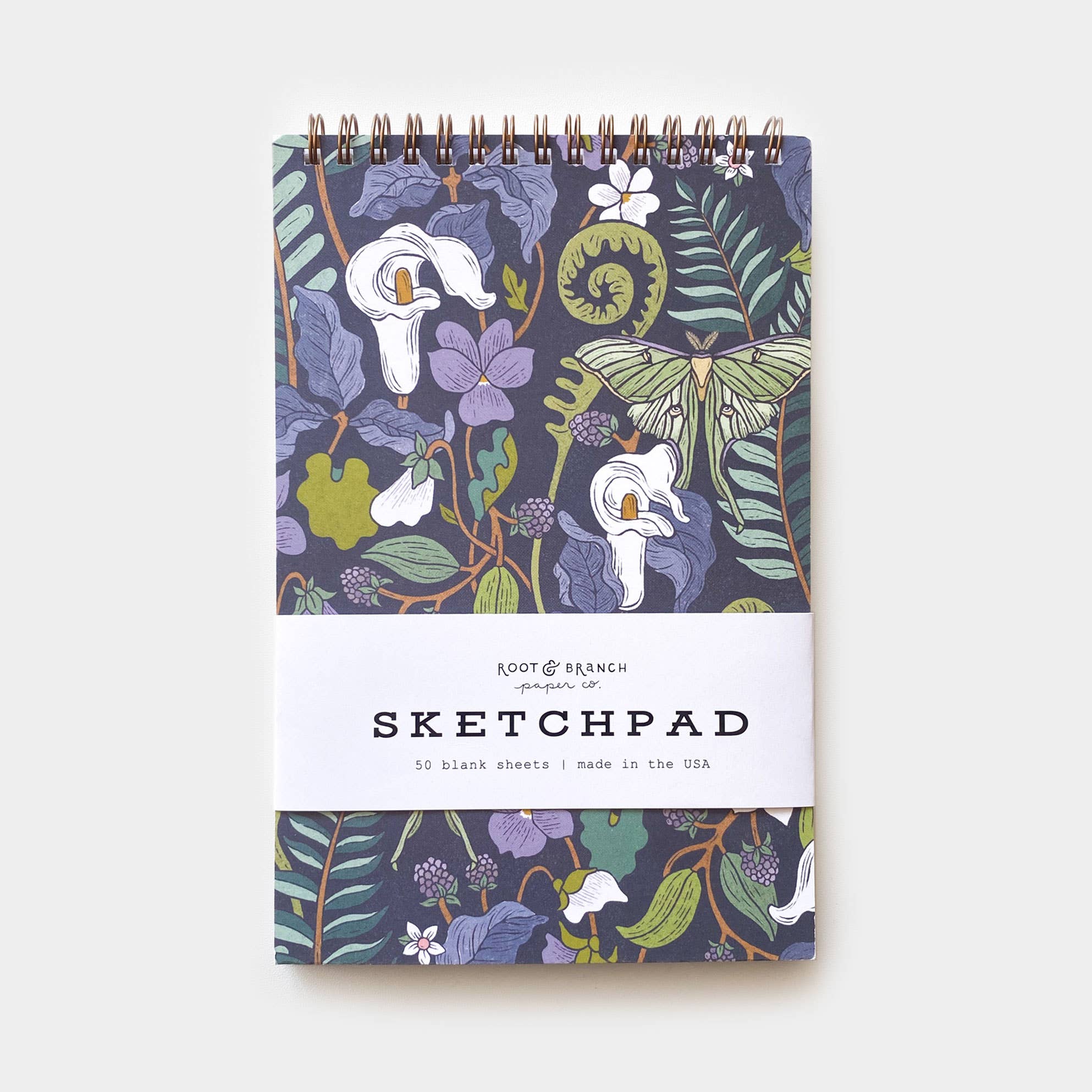 Woodland Bramble Spiral Bound Sketchpad - DIGS