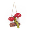 Woodland Caterpillar Felt Ornament - DIGS