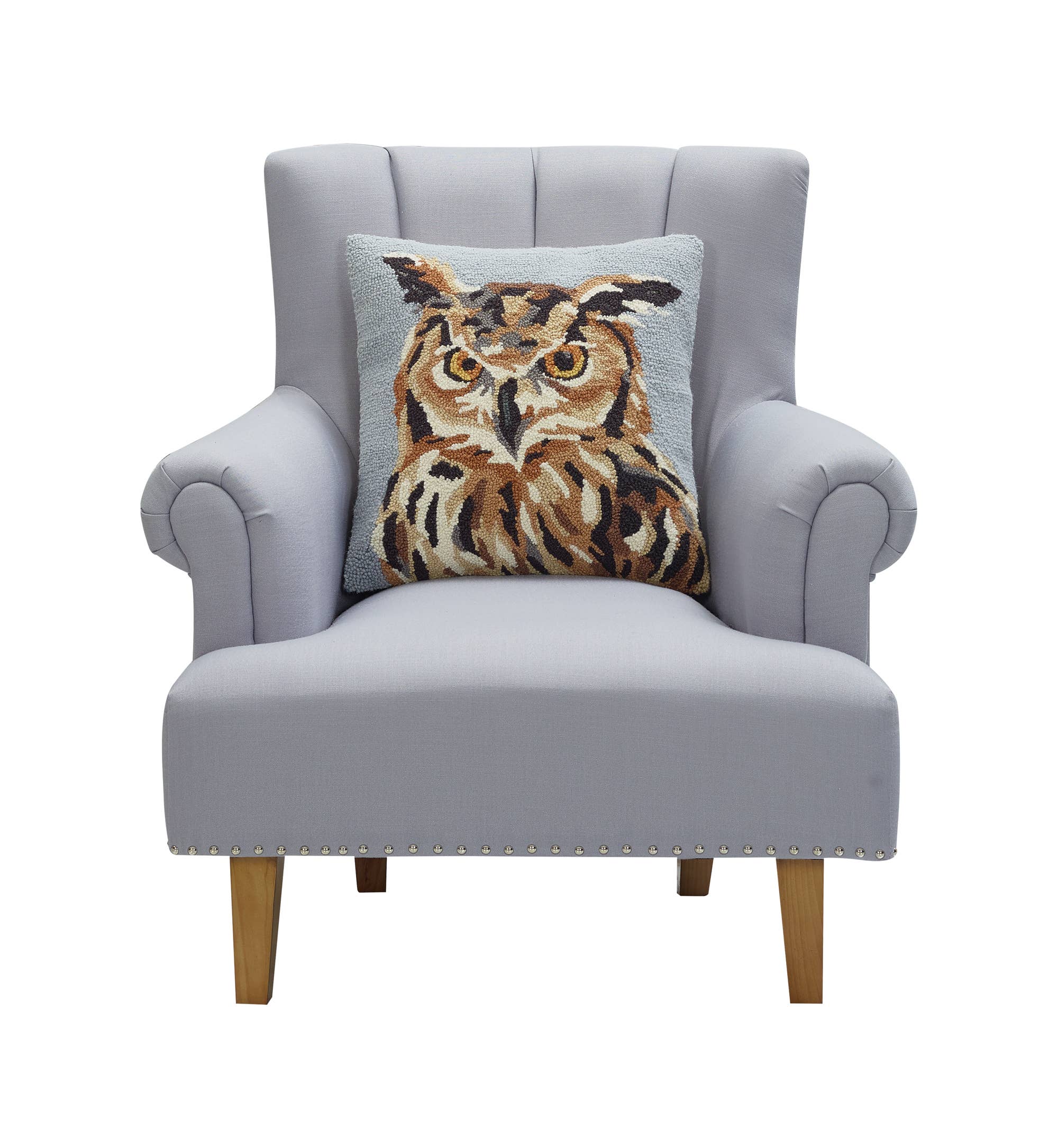 Woodland Owl Hook Pillow - DIGS