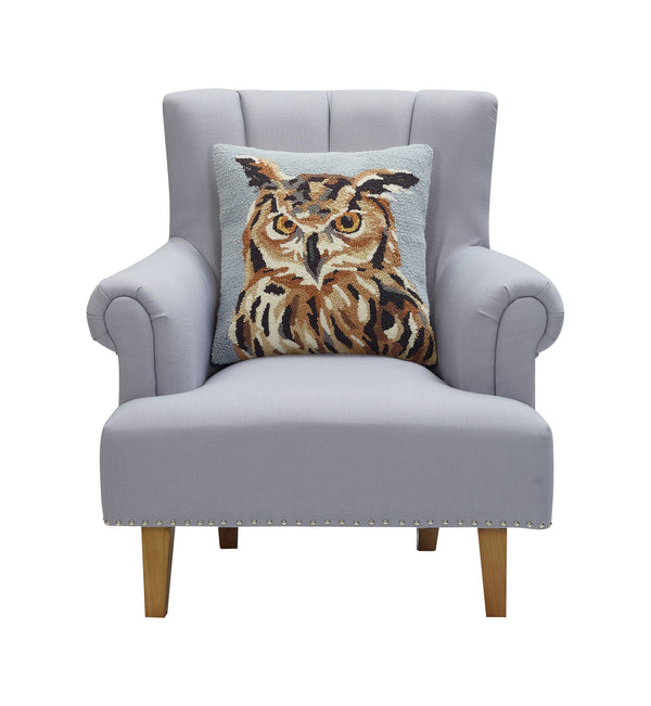 Woodland Owl Hook Pillow - DIGS