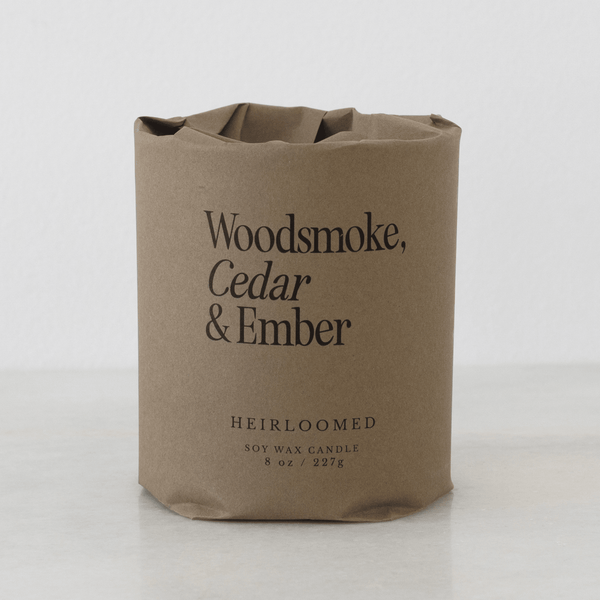 Woodsmoke, Cedar & Ember Candle - DIGS