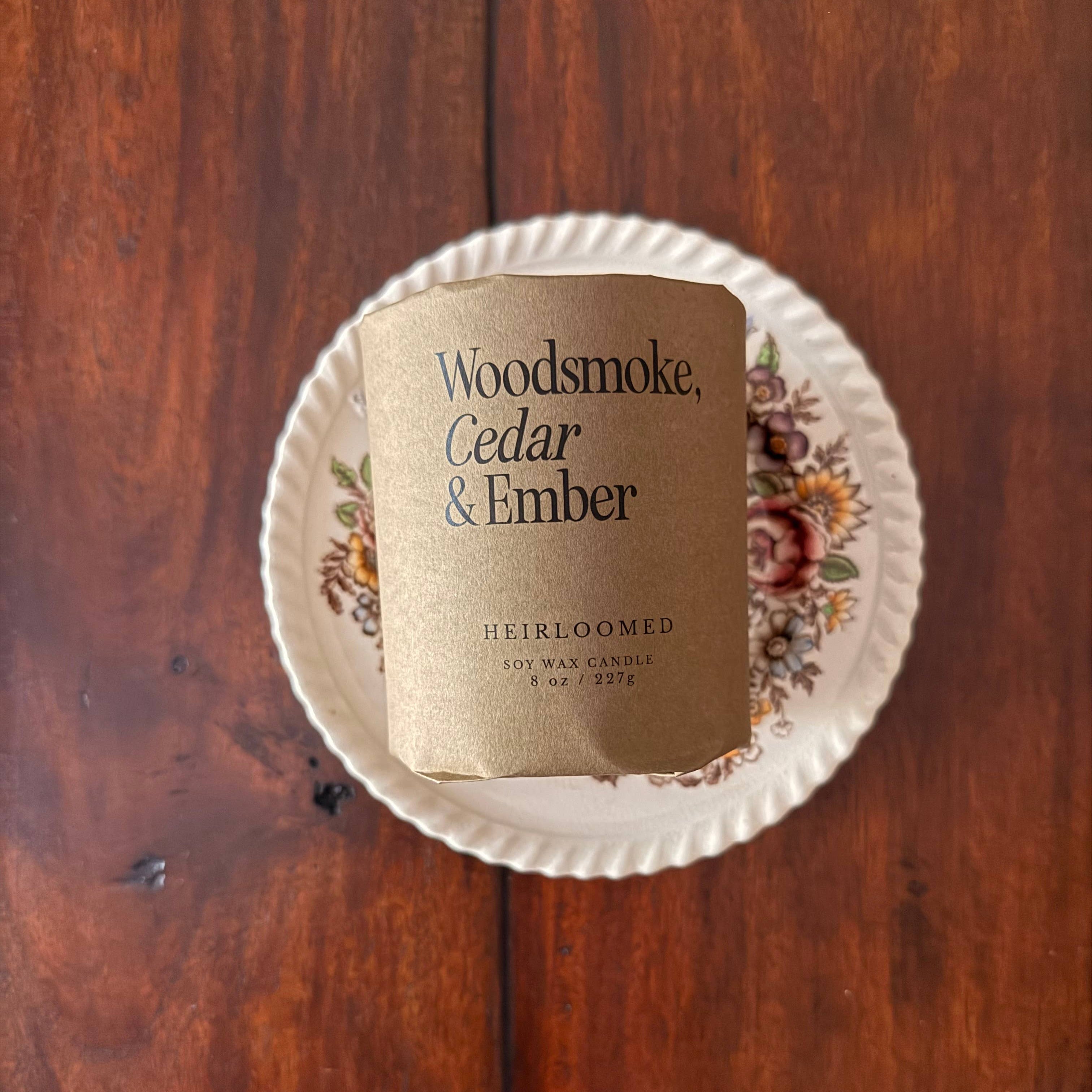 Woodsmoke, Cedar & Ember Candle - DIGS