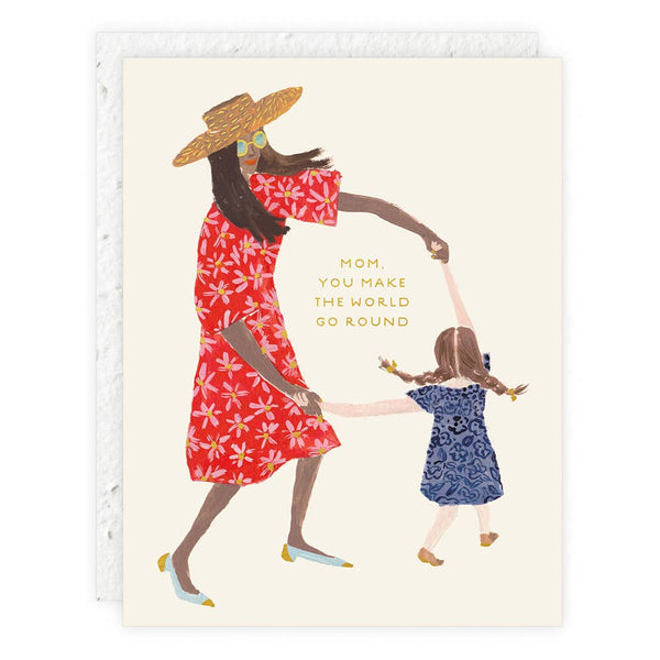 World Go Round Mother's Day Card - DIGS