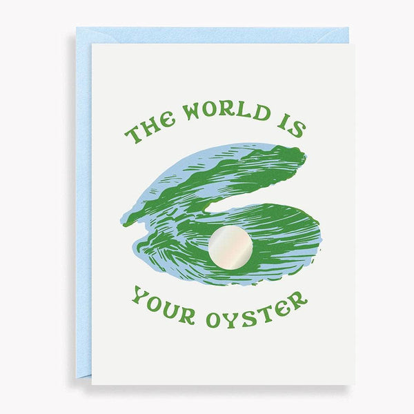 World is Your Oyster Graduation Card - DIGS