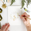 Wreaths Paintable Notecards - DIGS