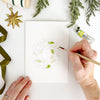 Wreaths Paintable Notecards - DIGS