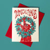 Wreck the Halls Holiday Card - DIGS