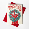 Wreck the Halls Holiday Card - DIGS