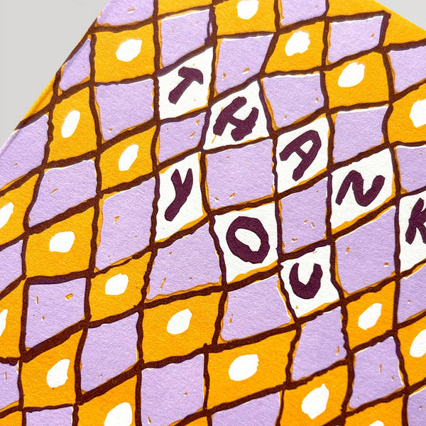 Wrinkle Rug Thank You Card - DIGS
