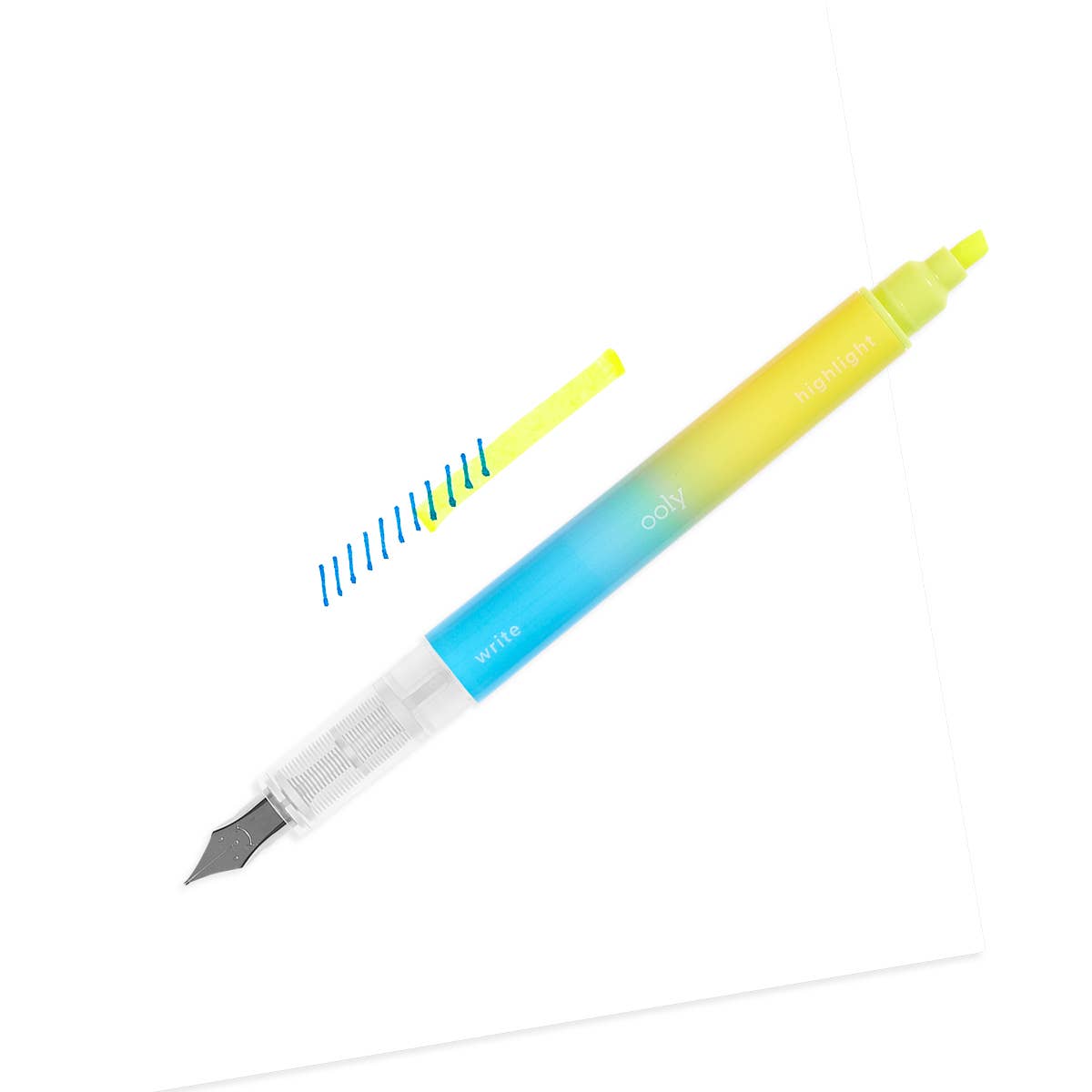 Writer's Duo Double - Ended Fountain Pens + Highlighters - DIGS