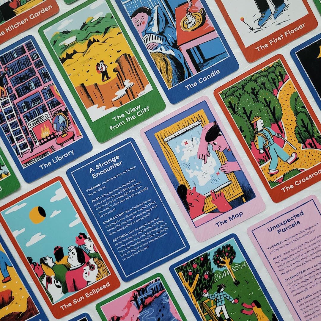 The Writer's Oracle Deck & Guidebook