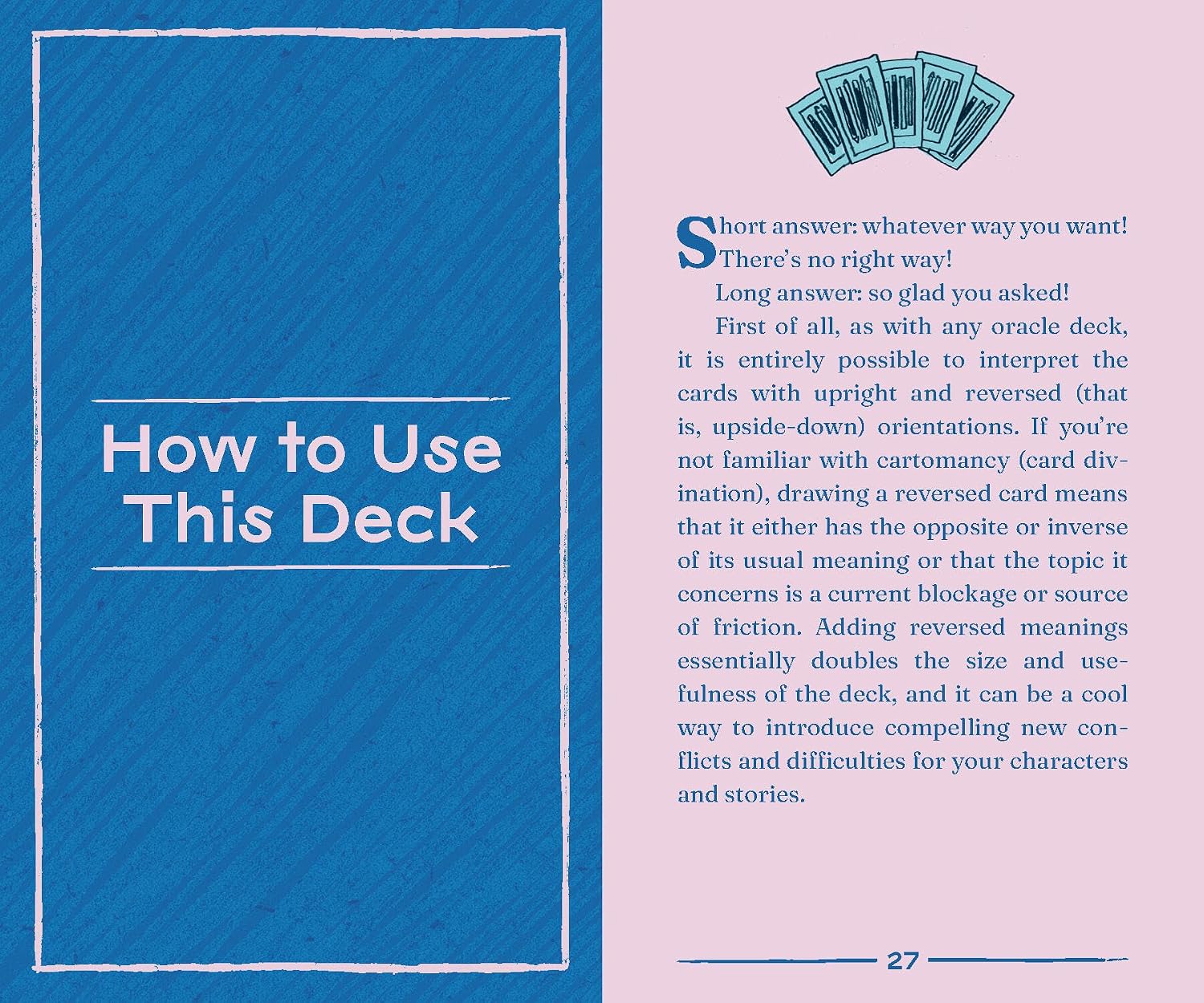 The Writer's Oracle Deck & Guidebook
