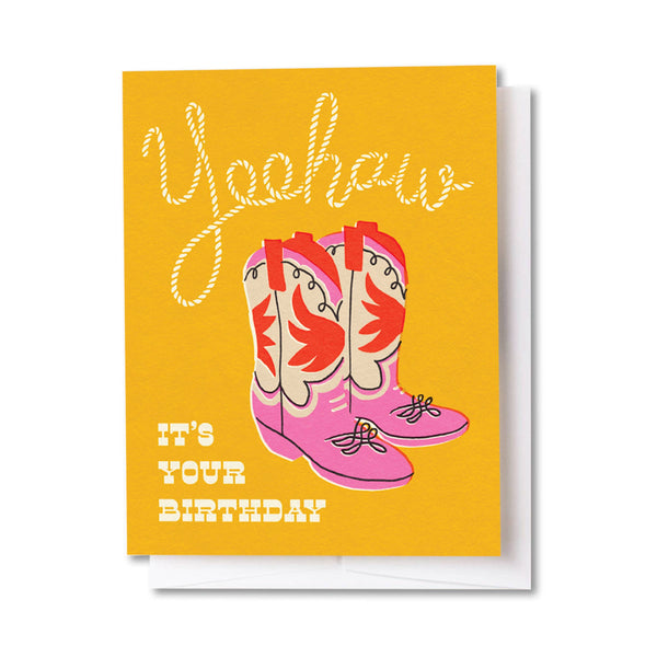 Yeehaw Birthday Card - DIGS