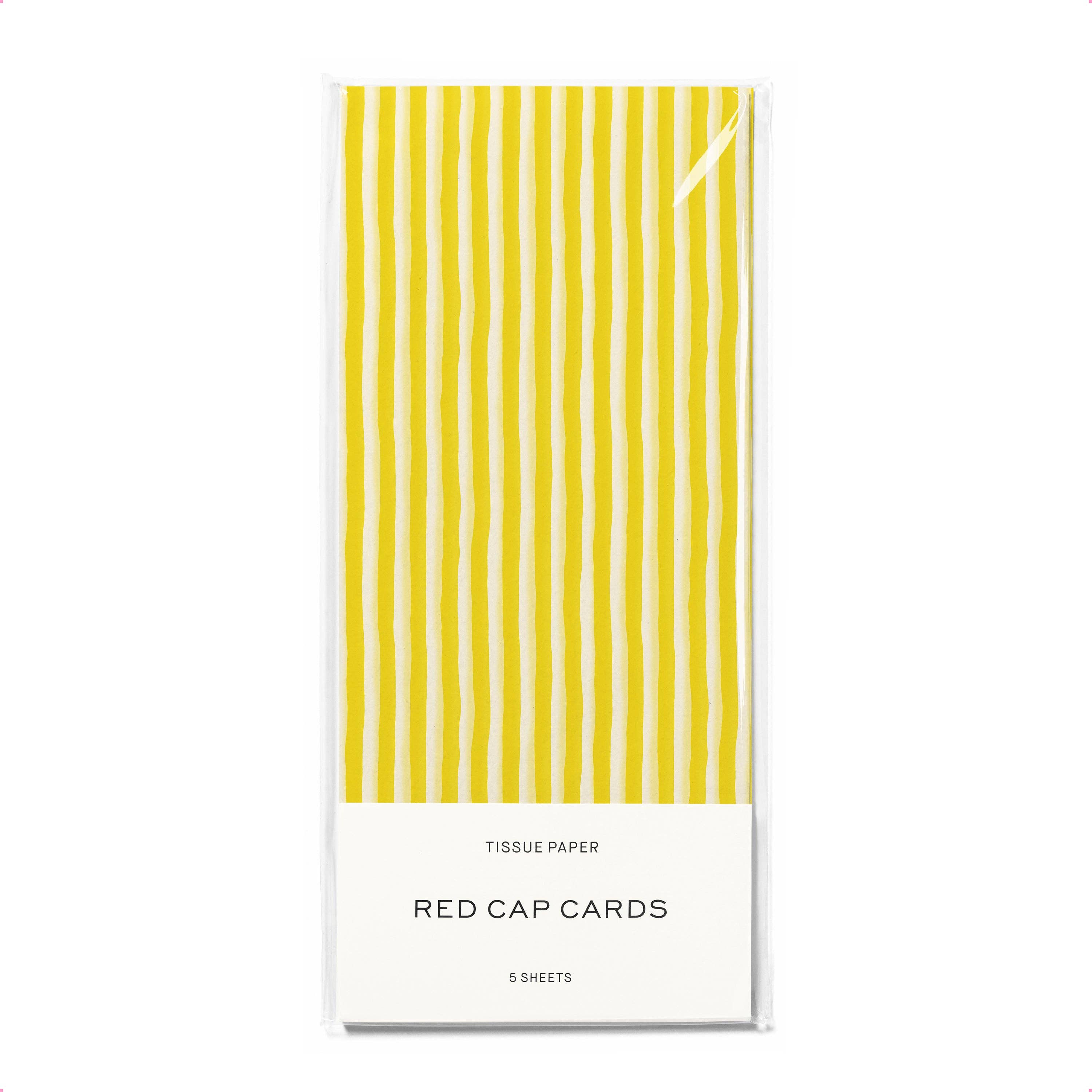 Yellow Stripe Tissue Paper - DIGS