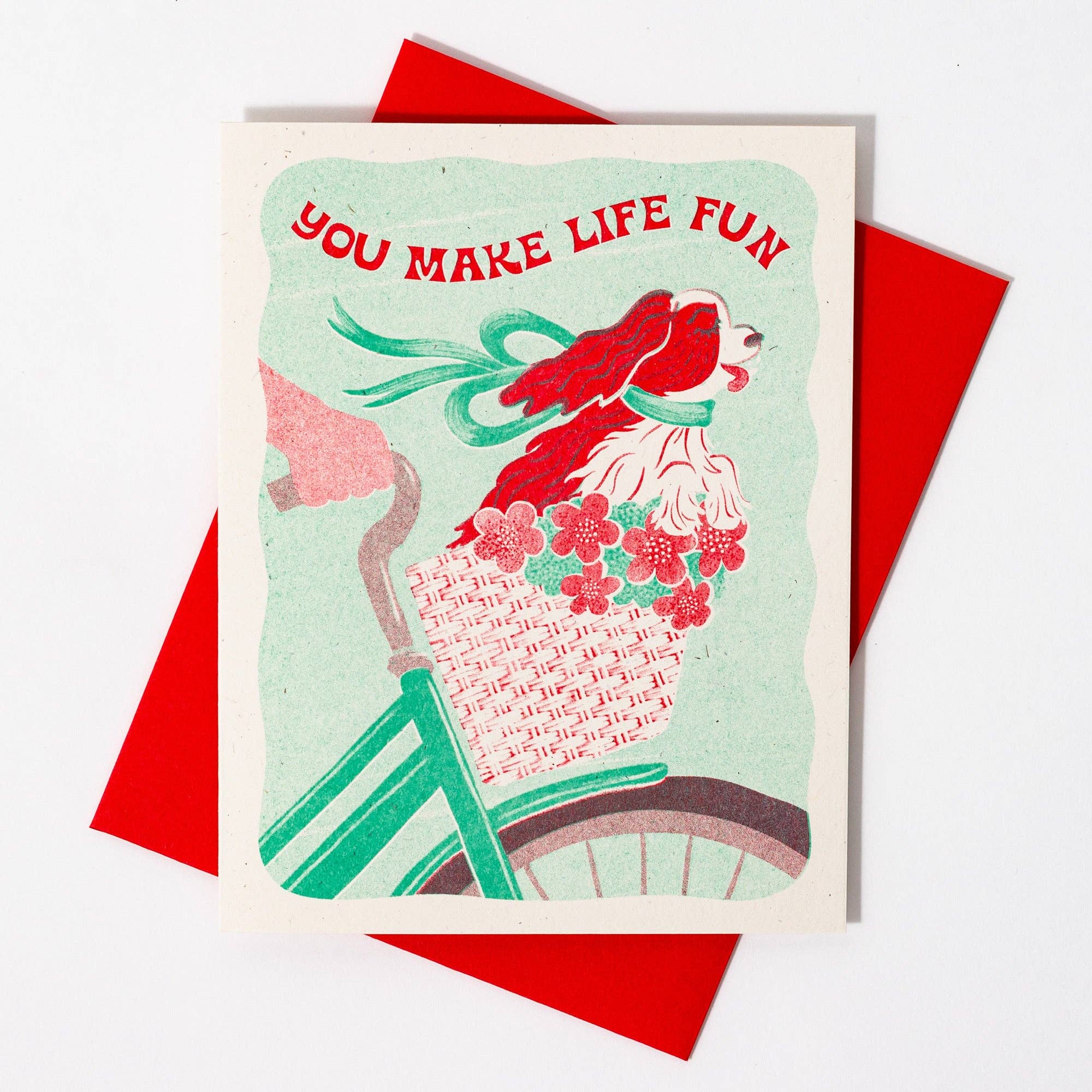 You Make Life Fun Dog Love Card - DIGS