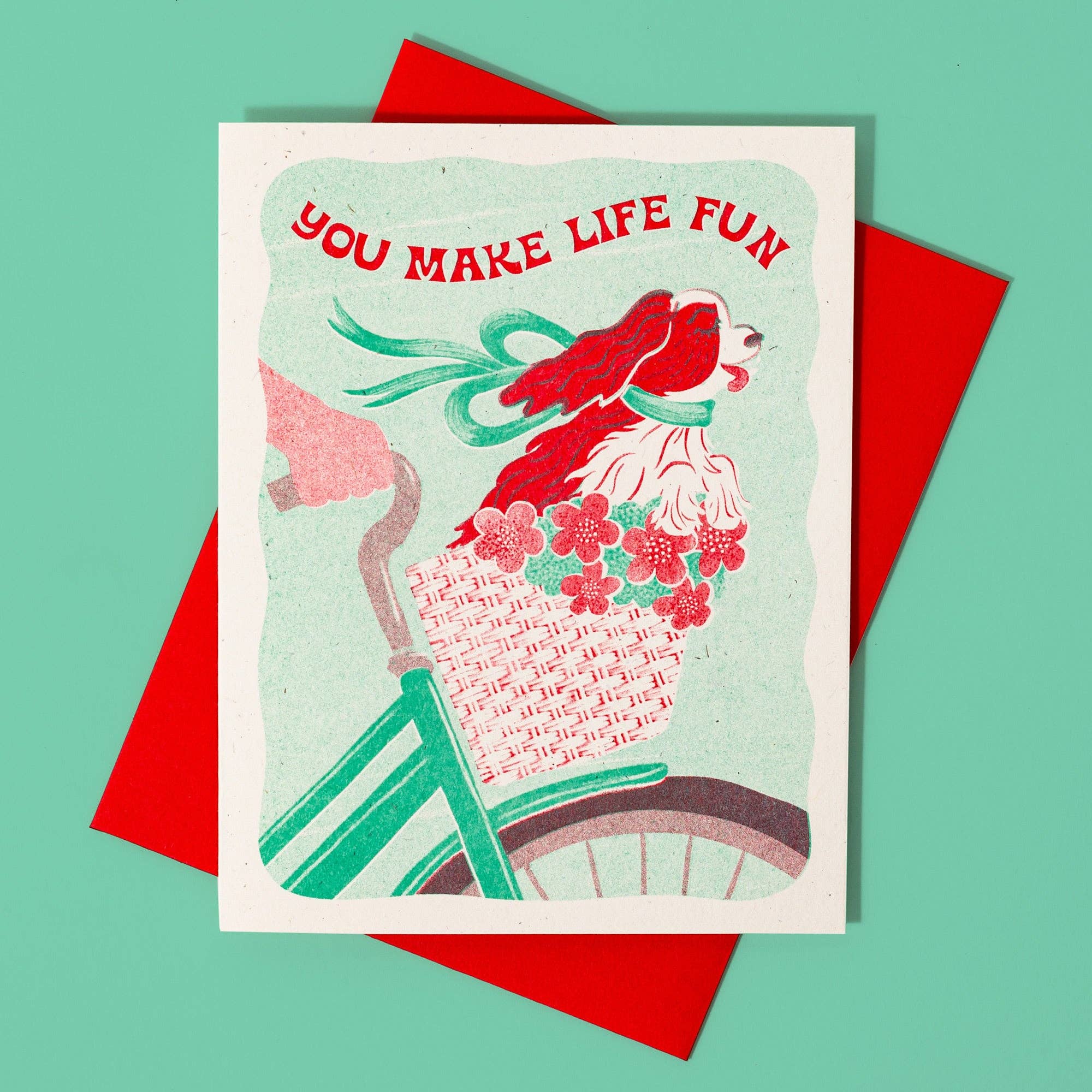 You Make Life Fun Dog Love Card - DIGS