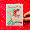You Make Life Fun Dog Love Card - DIGS