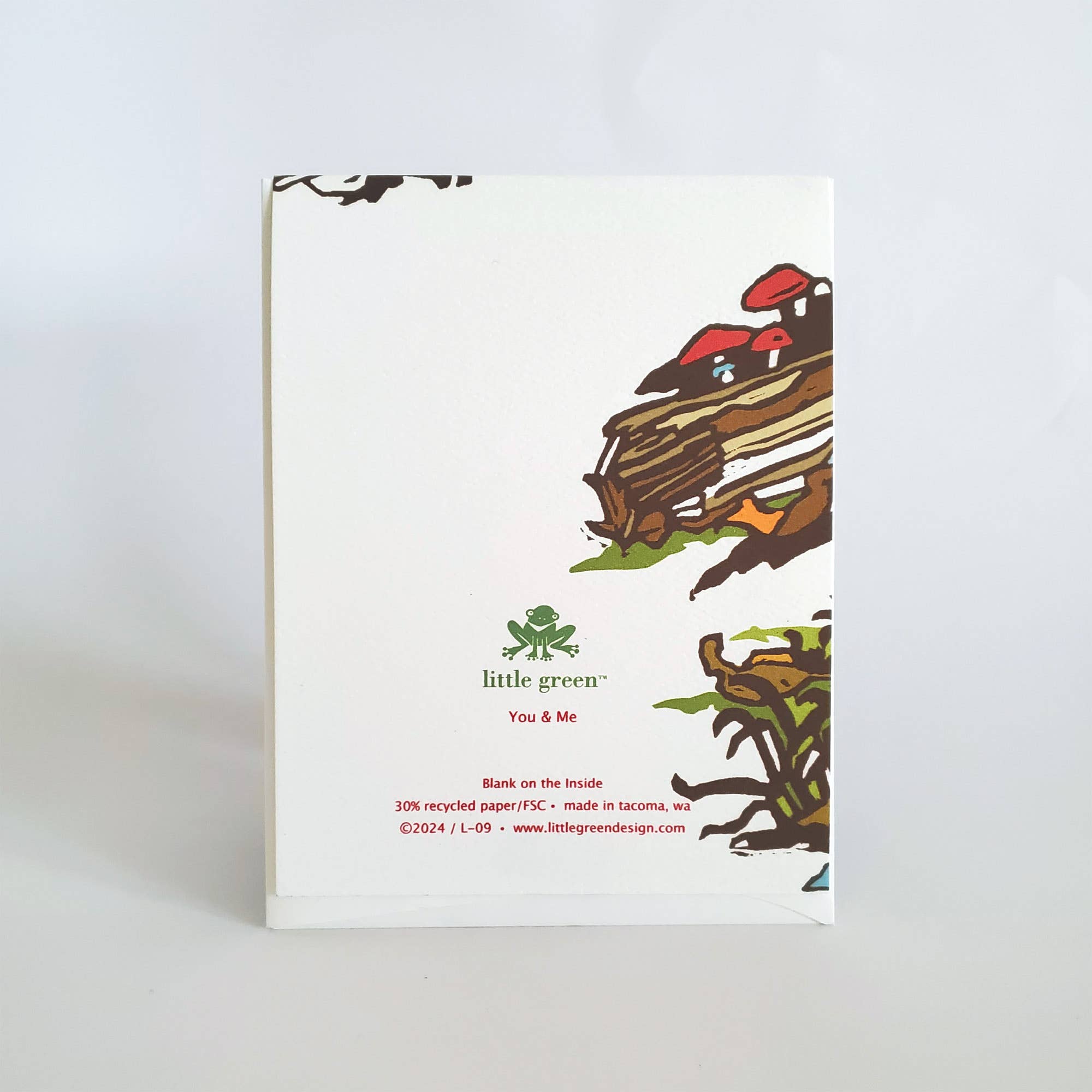 You & Me Mushroom Love Card - DIGS