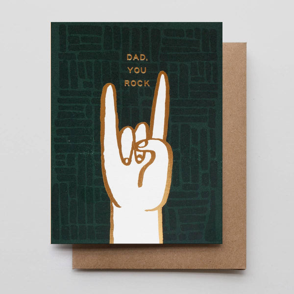 You Rock Father's Day Card - DIGS