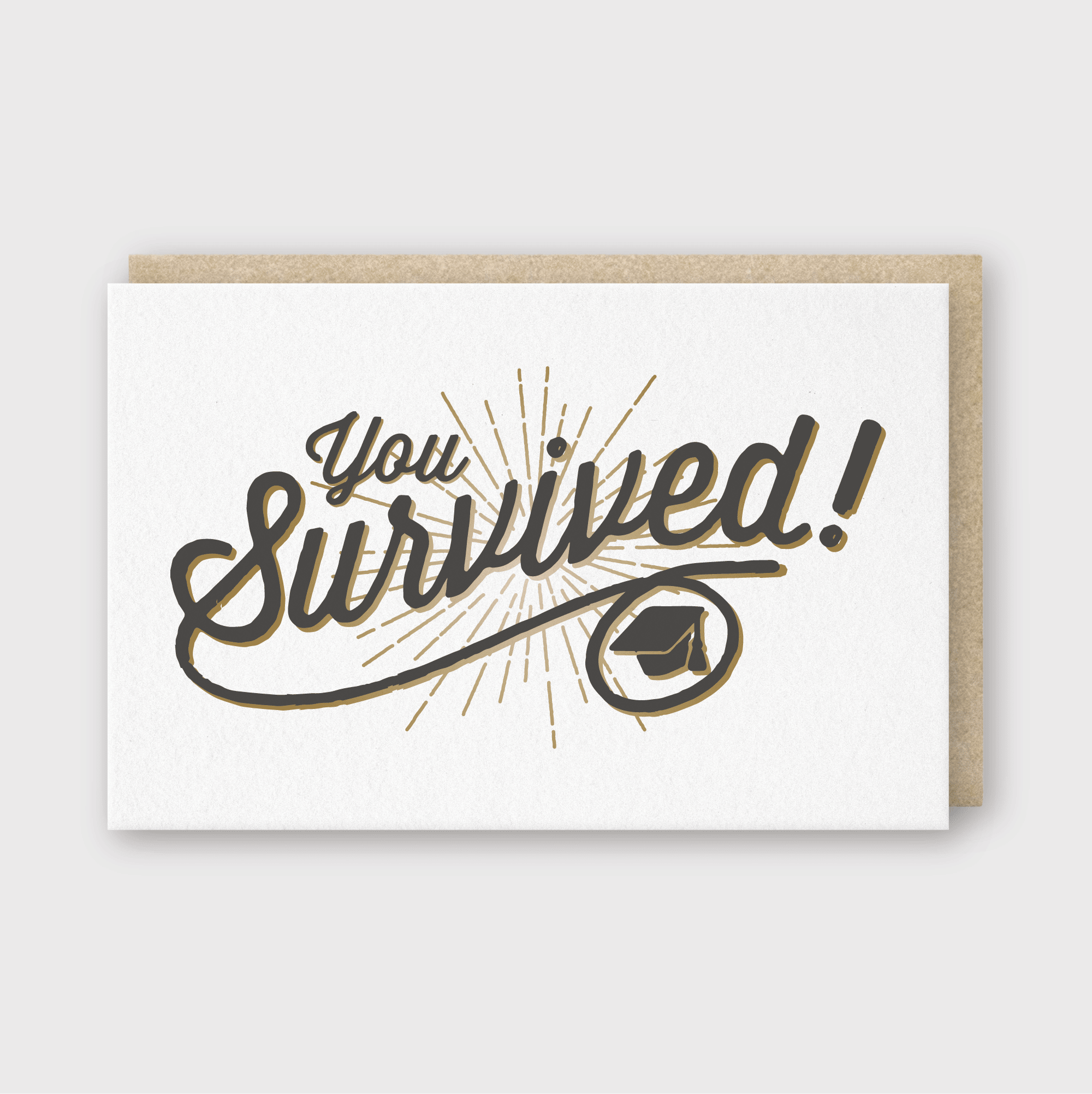 You Survived Graduation Card - DIGS