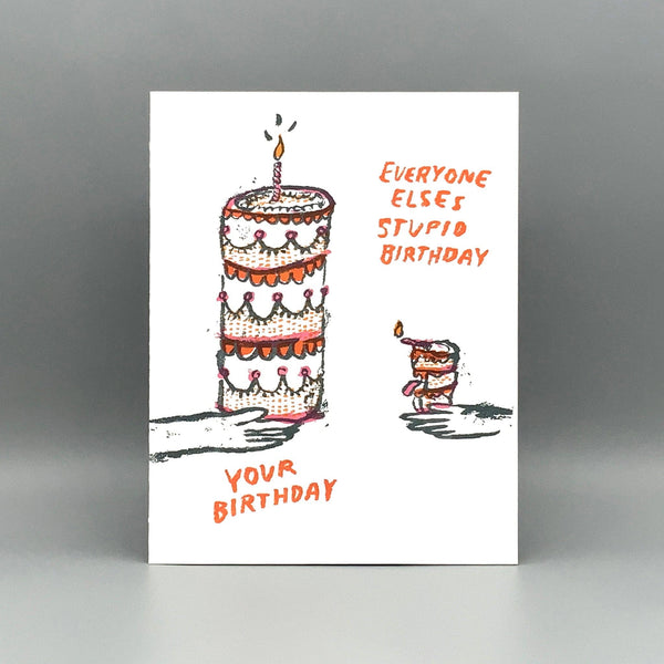 Your Birthday Bigger & Better Card - DIGS