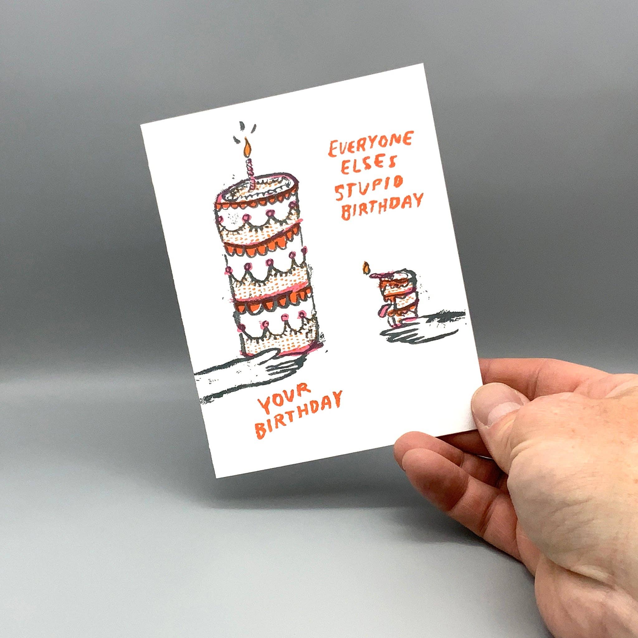 Your Birthday Bigger & Better Card - DIGS