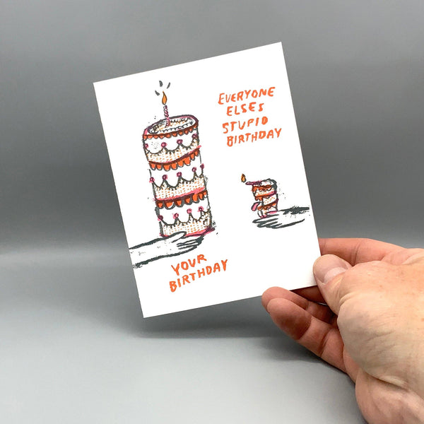 Your Birthday Bigger & Better Card - DIGS