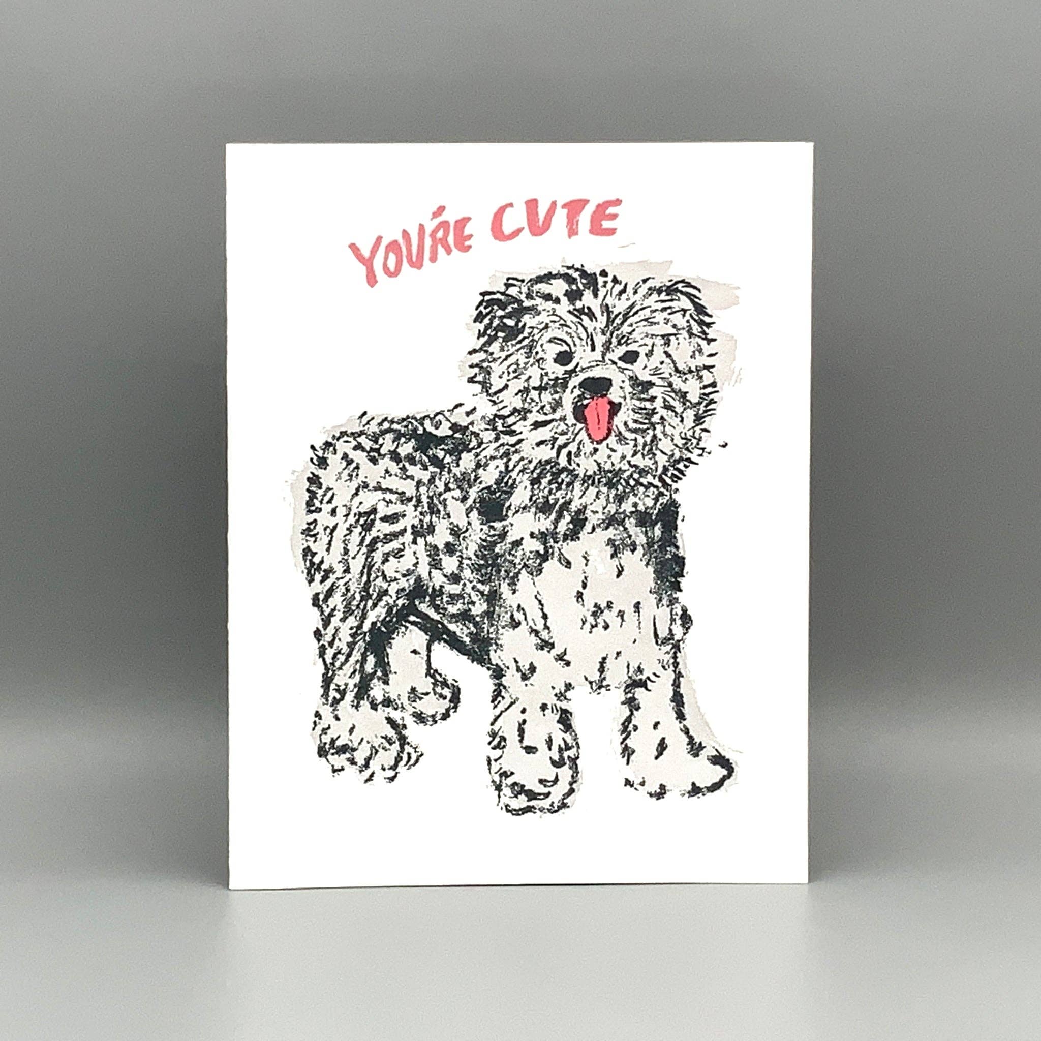 You're Cute Puppy Love Card - DIGS