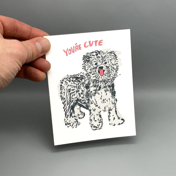 You're Cute Puppy Love Card - DIGS