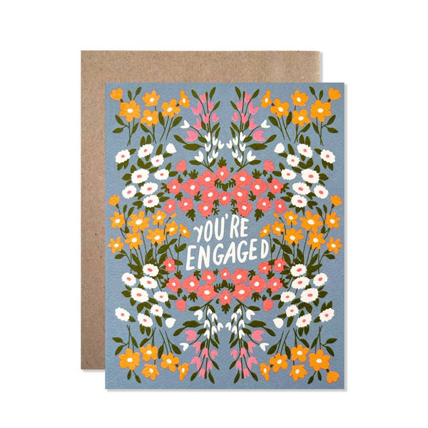 You're Engaged Congrats Card - DIGS