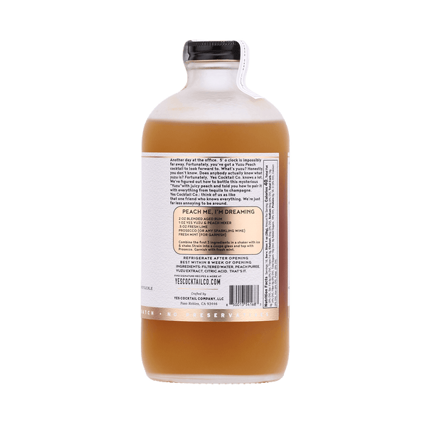 Yuzu & Peach Cocktail Mixer - DIGS