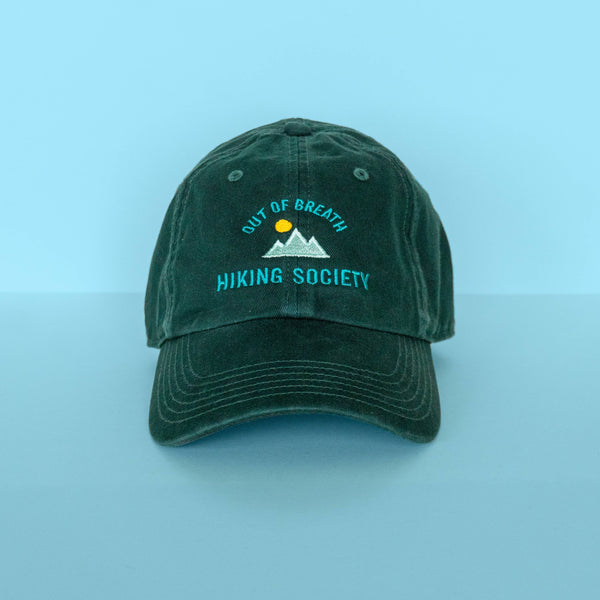 Out of Breath Hiking Society Dad Cap