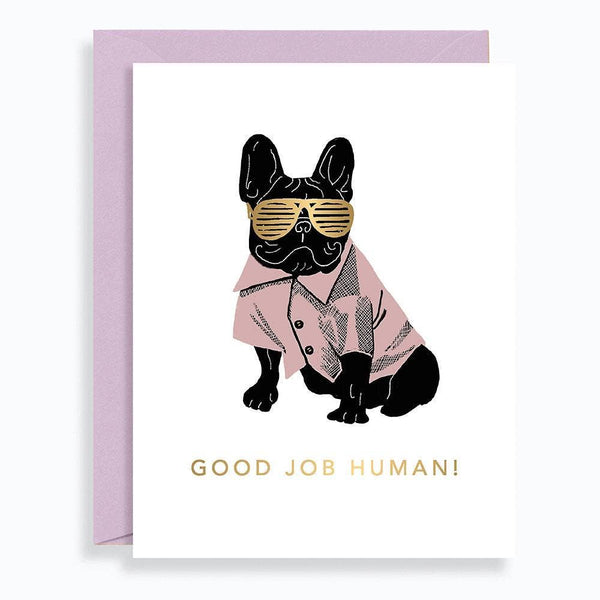 Good Job Human Congrats Card