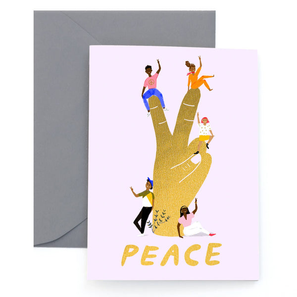 Peace Sculpture Card